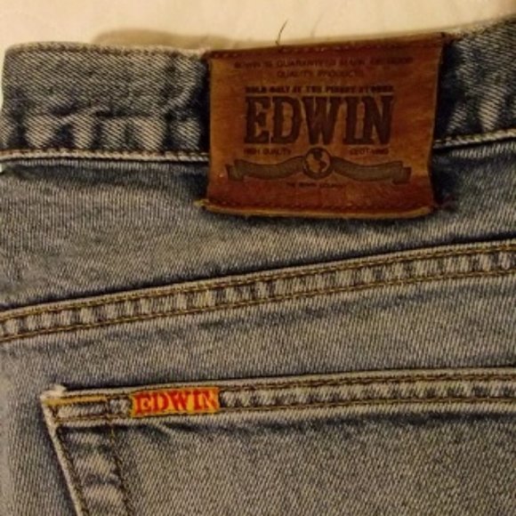 EDWIN Straight Leg Mens Jeans Shorts - Picture 4 of 4